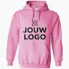 Hoodies met logo of eigen print. Via mail word persionalisatie geregeld.